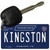 Kingston Tennessee Blue Novelty Metal Key Chain
