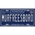 Murfreesboro Tennessee Blue Novelty Metal License Plate Tag
