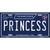 Princess Tennessee Blue Novelty Metal License Plate Tag