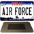Texas Air Force Novelty Metal Magnet