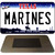 Texas Marines Novelty Metal Magnet