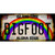 Bigfoot Hawaii Novelty Metal License Plate Tag