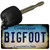 Bigfoot Connecticut Novelty Metal Key Chain
