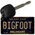 Bigfoot Delaware Novelty Metal Key Chain