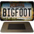 Bigfoot Montana Novelty Metal Magnet
