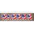 Alaska USA Flag Lettering Novelty Metal Street Sign