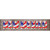 New Mexico USA Flag Lettering Novelty Metal Street Sign