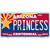 Arizona Centennial Princess Metal Novelty License Plate