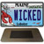 Wicked Maine Lobster Novelty Metal Magnet