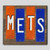 Mets Team Colors Baseball Fun Strips Novelty Wood Sign WS-624
