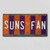 Suns Fan Team Colors Basketball Fun Strips Novelty Wood Sign WS-681