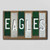 Eagles Team Colors Football Fun Strips Novelty Wood Sign WS-730