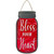 Bless Your Heart Red Novelty Metal Mason Jar Sign