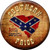 Southern Pride South Carolina Novelty Metal Circular Sign C-492