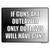 If Guns Are Outlawed Novelty Rectangle Sticker Decal