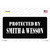 Smith And Wesson Novelty Sticker Decal