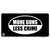 More Guns Less Crime Novelty Sticker Decal