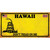 Hawaii Dont Tread On Me Novelty Sticker Decal