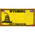 Wyoming Dont Tread On Me Novelty Sticker Decal