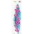 Gone Surfing Pink Novelty Surfboard Sticker Decal