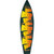 Tiki Novelty Surfboard Sticker Decal