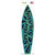 Green Splish Splash Novelty Surfboard Sticker Decal