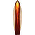 Lava Flame Novelty Surfboard Sticker Decal