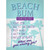 Beach Bum Checklist Novelty Rectangle Sticker Decal