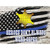 Kansas Sheriff Novelty Rectangle Sticker Decal