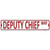 Deputy Chief Way Novelty Narrow Sticker Decal