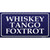 Whiskey Tango Foxtrot Novelty Sticker Decal