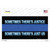 Sometimes Theres Justice Blue Line Novelty Sticker Decal
