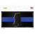 Mississippi Thin Blue Line Novelty Sticker Decal