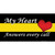 My Heart Answers Every Call Novelty Sticker Decal