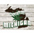 Get High In Michigan Novelty Rectangle Sticker Decal