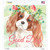 King Charles Spaniel Good Dog Novelty Square Sticker Decal