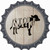 Cows Make Sloppy Joes Novelty Bottle Cap Sticker Decal