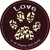 Love In All Shapes Novelty Circle Sticker Decal