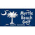 Myrtle Beach Golf Metal Novelty License Plate