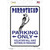 Parrothead Parking Novelty Rectangle Sticker Decal