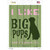 I Like Big Pups Green Novelty Rectangle Sticker Decal