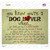 Dog Lover Great Talker Novelty Rectangle Sticker Decal