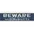 Beware of the Wigglebutts Novelty Narrow Sticker Decal