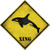 Orca Xing Novelty Diamond Sticker Decal