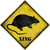 Rat Xing Novelty Diamond Sticker Decal