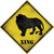 Lion Xing Novelty Diamond Sticker Decal
