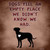 Dogs Fill An Empty Place Novelty Square Sticker Decal