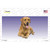 Yellow Labrador Retriever Dog Novelty Sticker Decal