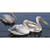 Pelican Three On Water Novelty Sticker Decal