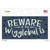 Beware of the Wigglebutts Novelty Sticker Decal